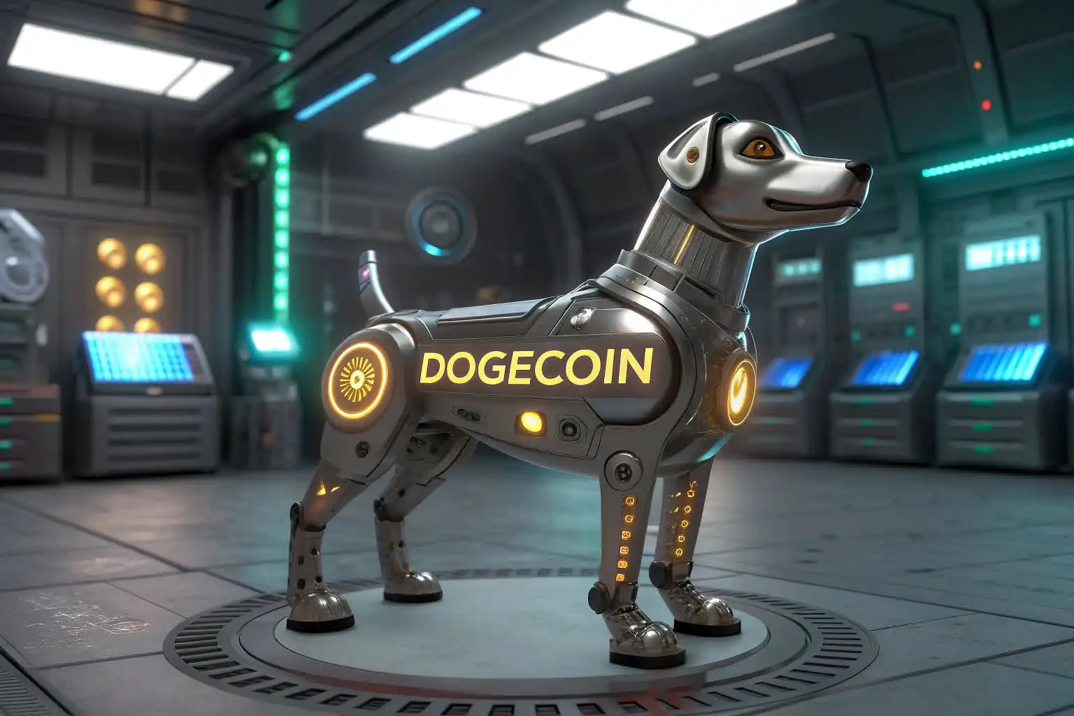 Person analyzing crypto data or exploring blockchain platforms on a digital device