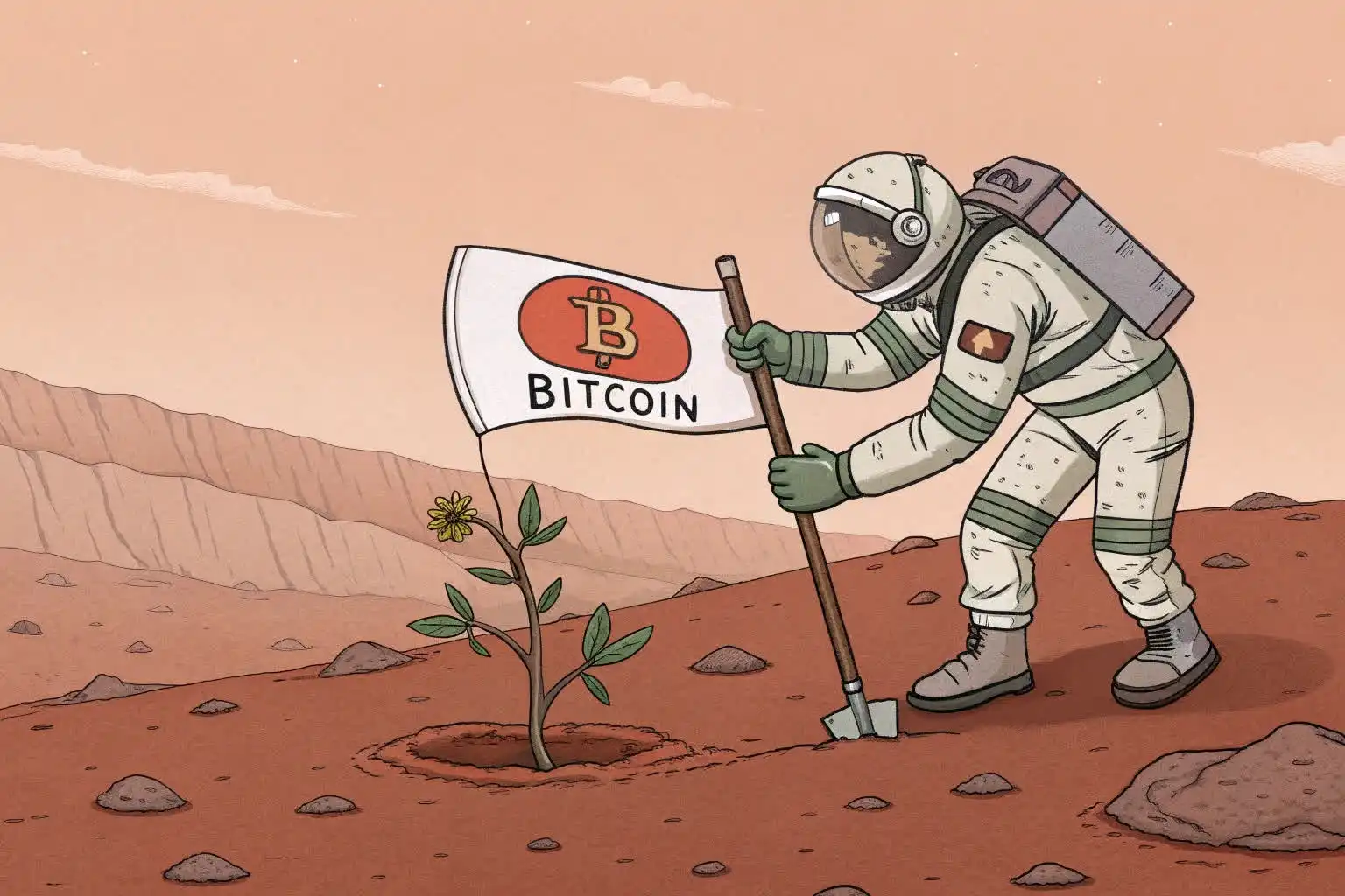 Person analyzing crypto data or exploring blockchain platforms on a digital device