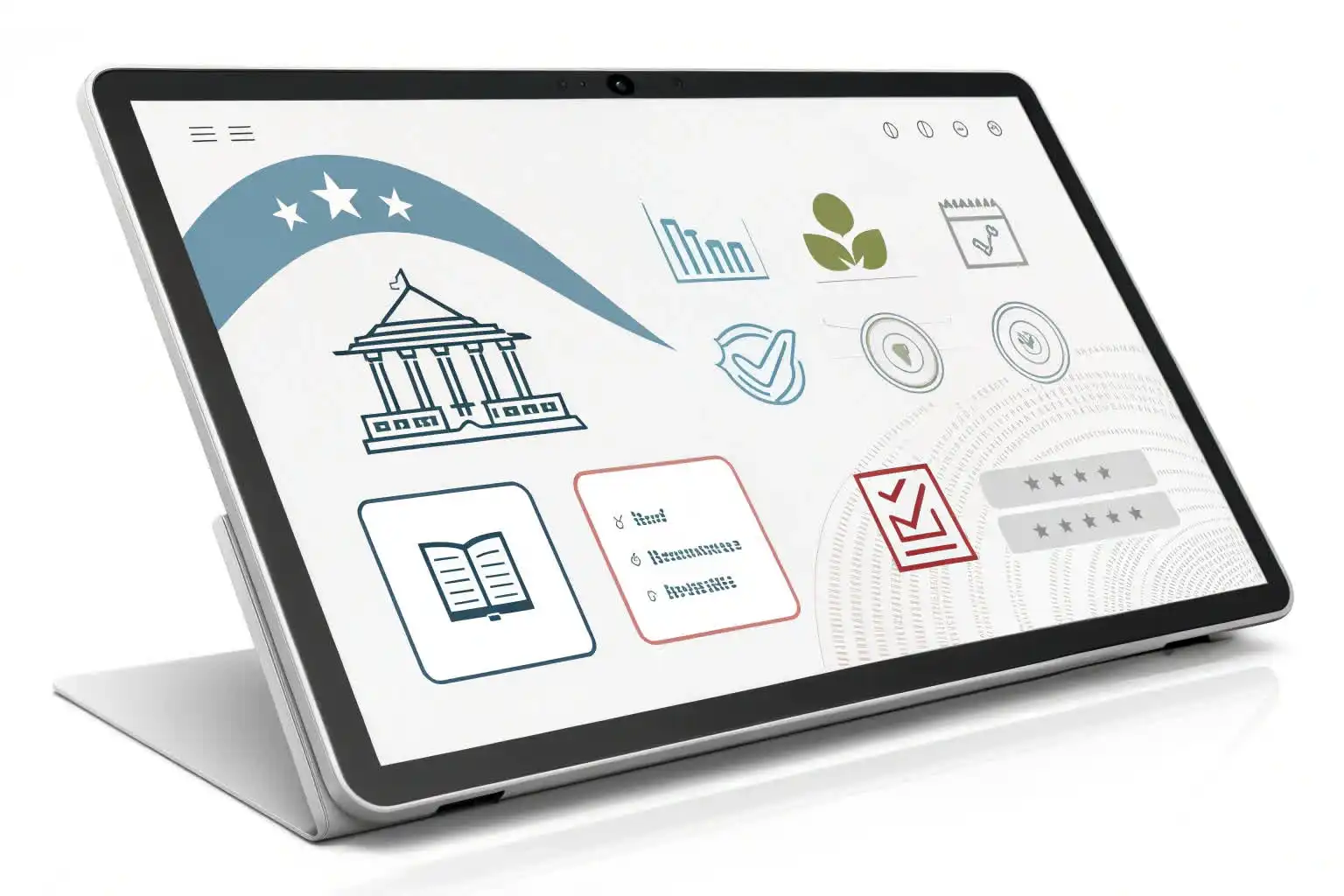 Person analyzing crypto data or exploring blockchain platforms on a digital device